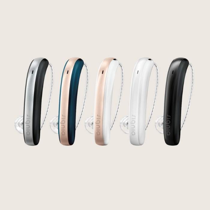 Signia Styletto hearing aid colors