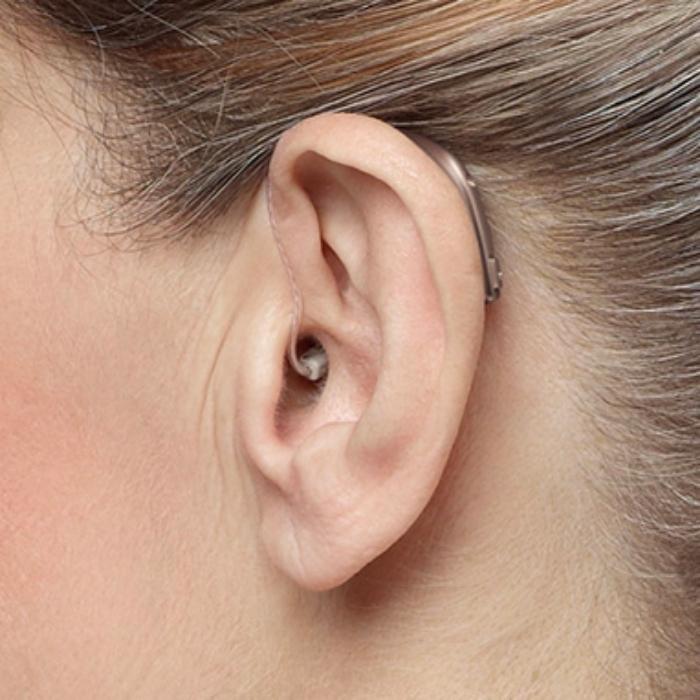 Philips hearing aid behind ear